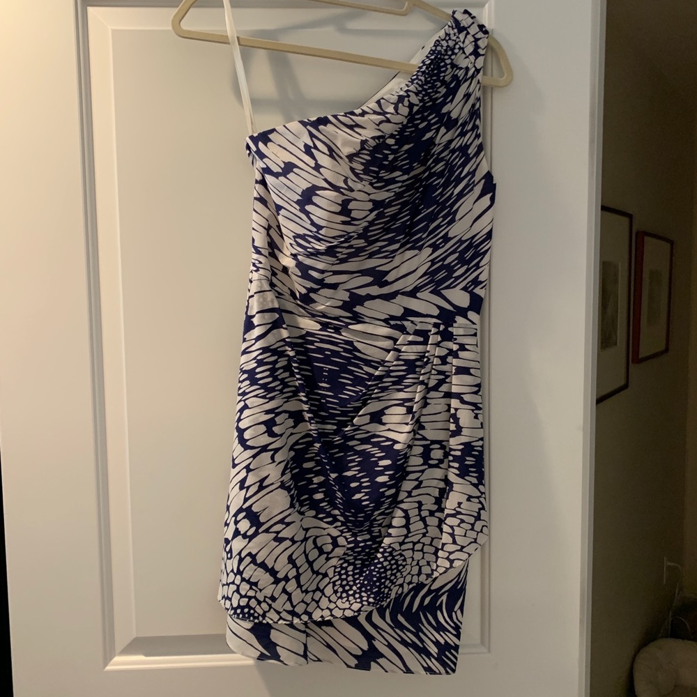 Shoshanna One Shoulder Dress